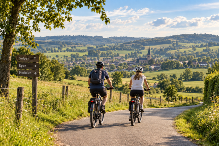 Fietsen in het Zuid-Limburgse Heuvelland bij Gulpen